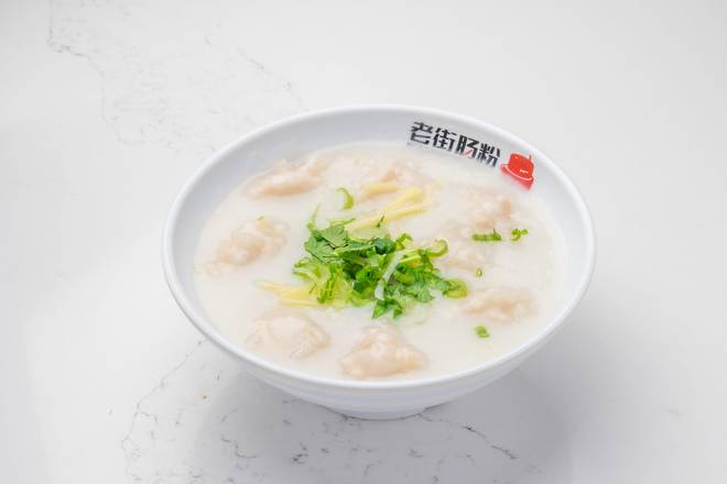House Made Fish Paste / 香茜鱼滑粥